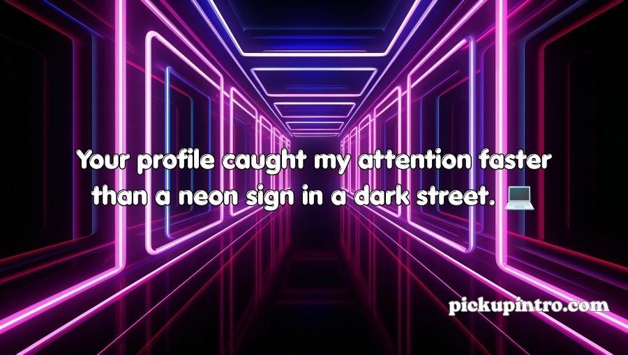 Neon Pickup Lines