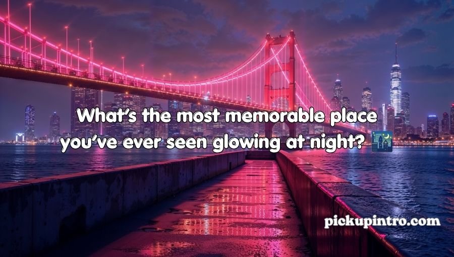 Colorful neon glow representing playful flirting and attraction