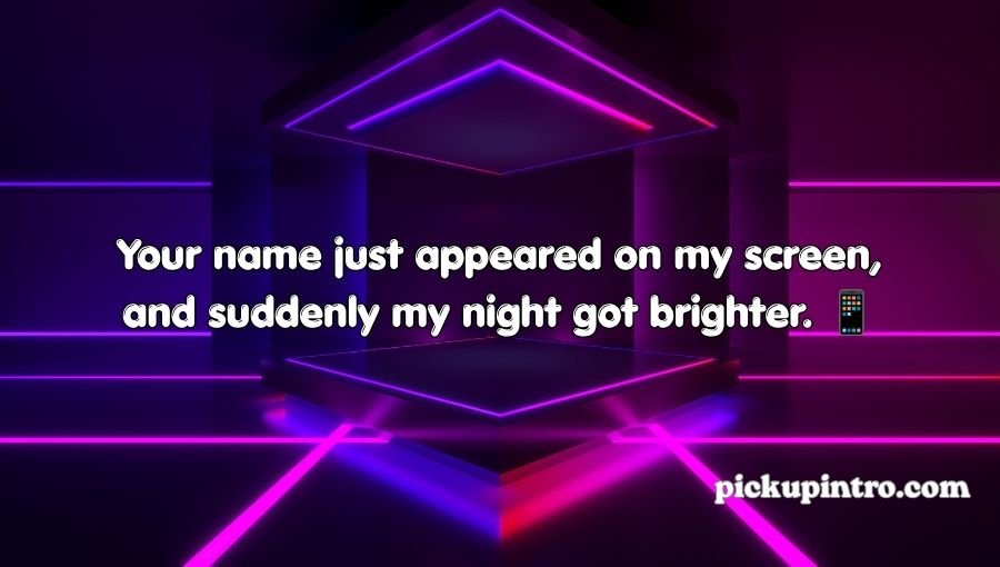 Neon Pickup Lines