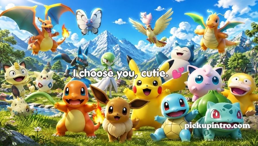 Pokémon Pickup Line