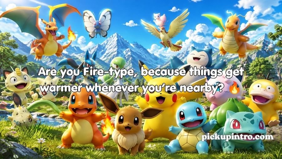Pokémon Pickup Line