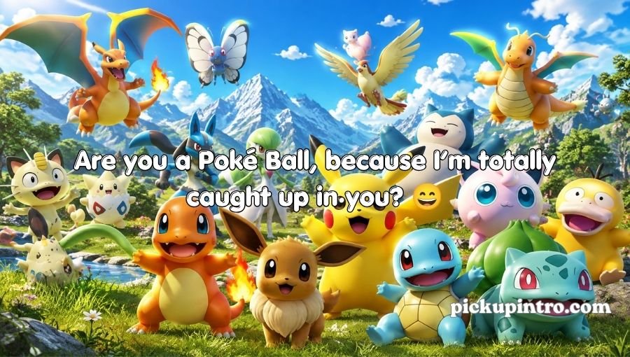 Pokémon Pickup Line