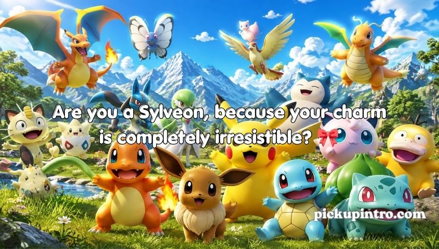 Pokémon Pickup Line