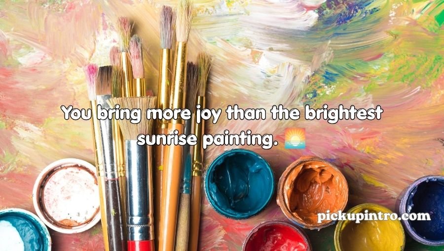 Art Pick Up Lines