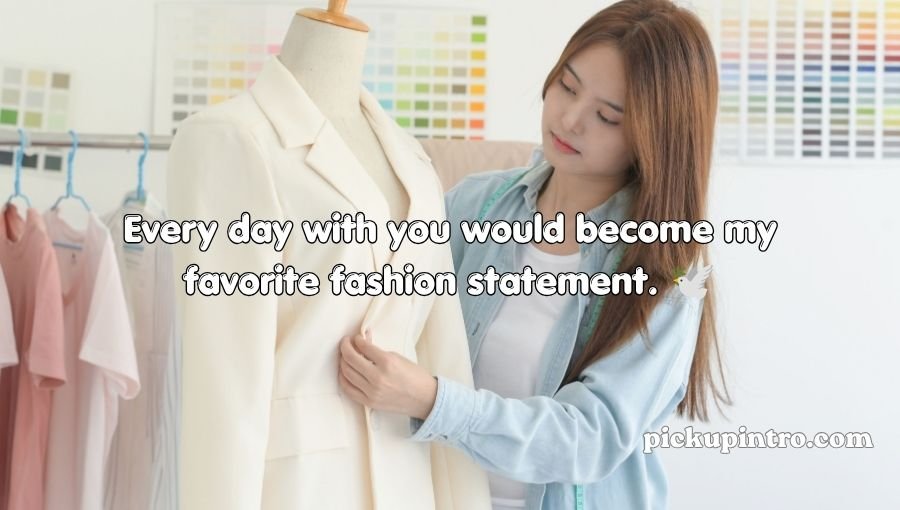 Clothing Pickup Lines