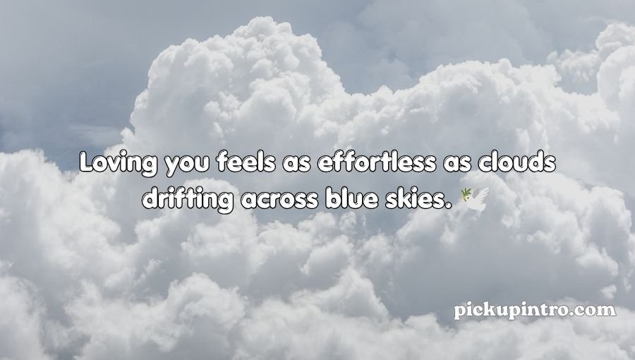 Cloud Pickup Lines