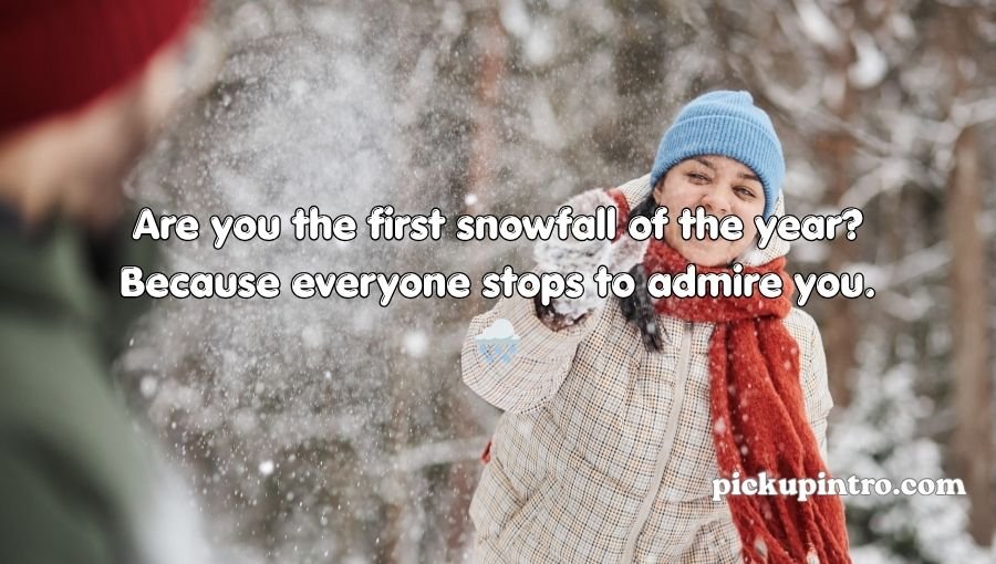Snow Pick Up Lines