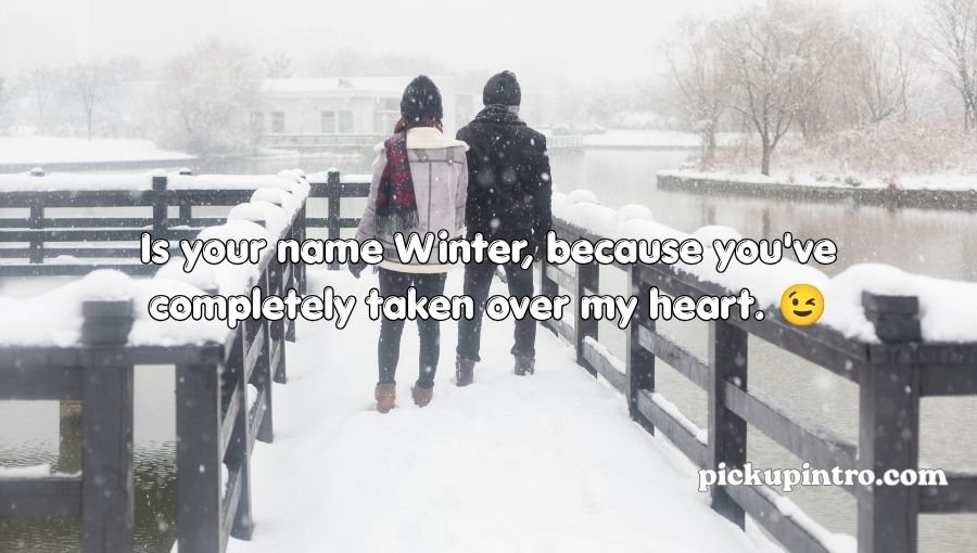 Snow Pick Up Lines