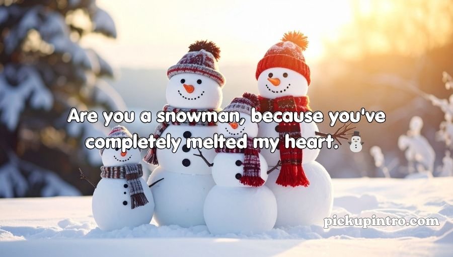 Snow Pick Up Lines