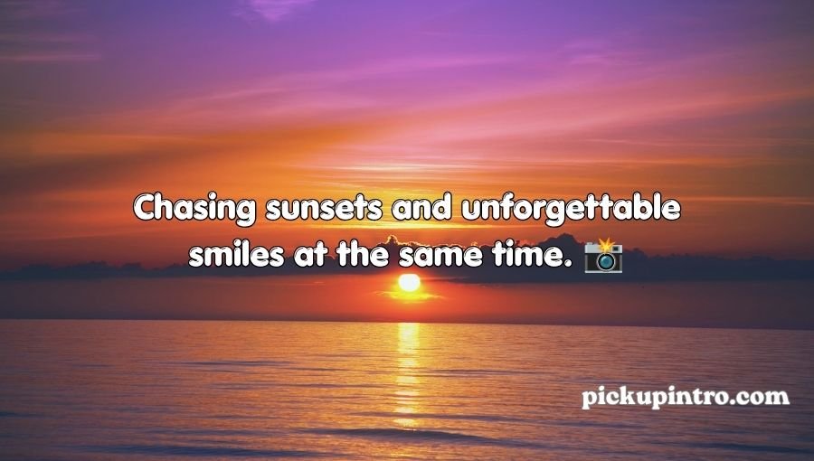 Sunset Pick Up Lines