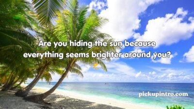 Beach Pick Up Lines