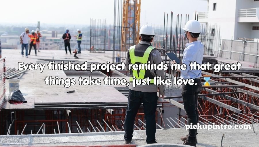 Construction Pick Up Lines