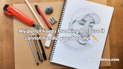 Drawing Pickup Lines