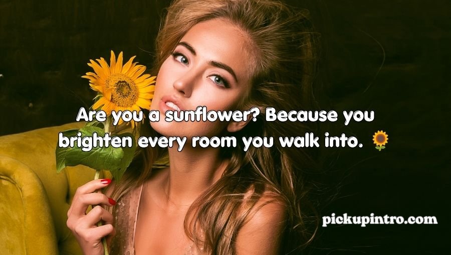 Flower Pick Up Lines