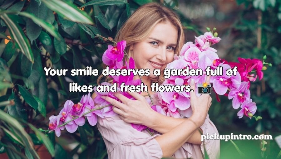 Flower Pick Up Lines
