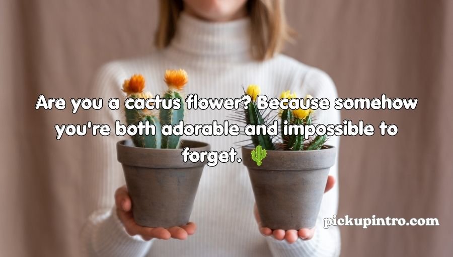 Flower Pick Up Lines