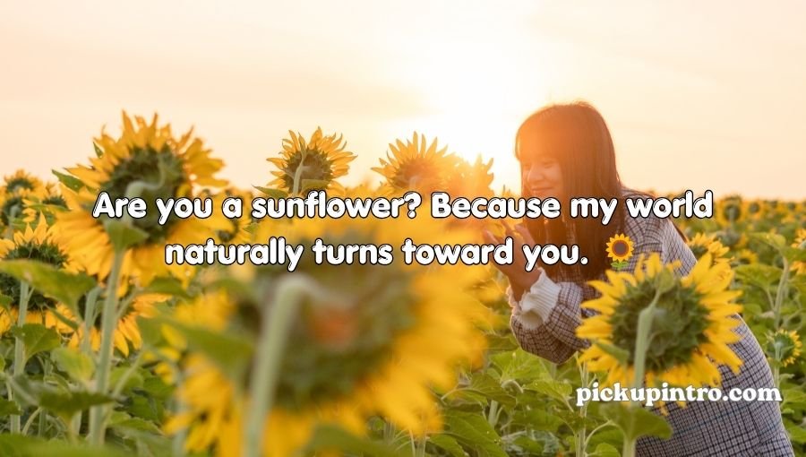 Flower Pick Up Lines