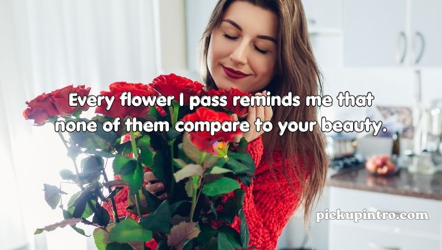 Flower Pick Up Lines