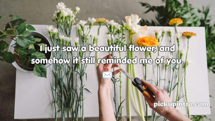 Flower Pick Up Lines