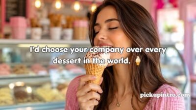 Ice Cream Pick Up Lines