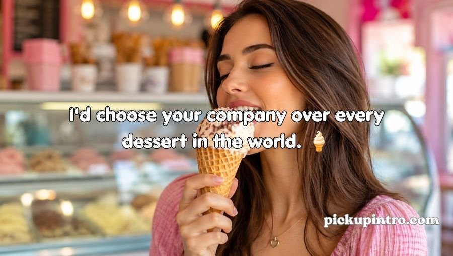 Ice Cream Pick Up Lines