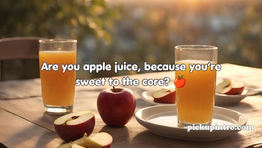 Juices Pick Up Lines