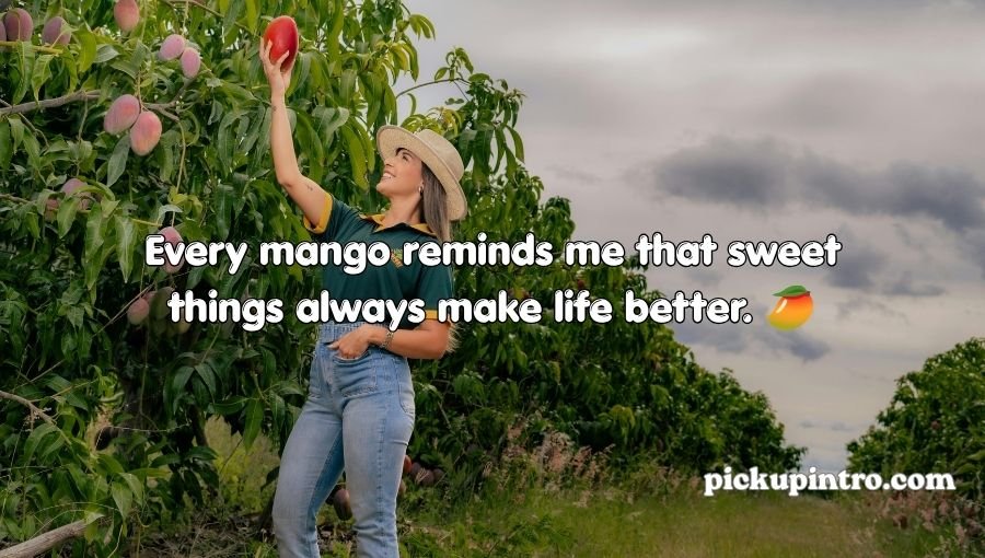 Mango Pickup Lines