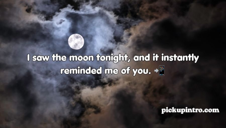 Moon Pick Up Lines