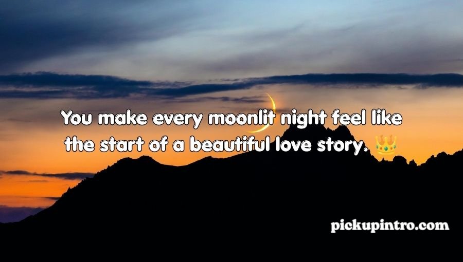 Moon Pick Up Lines