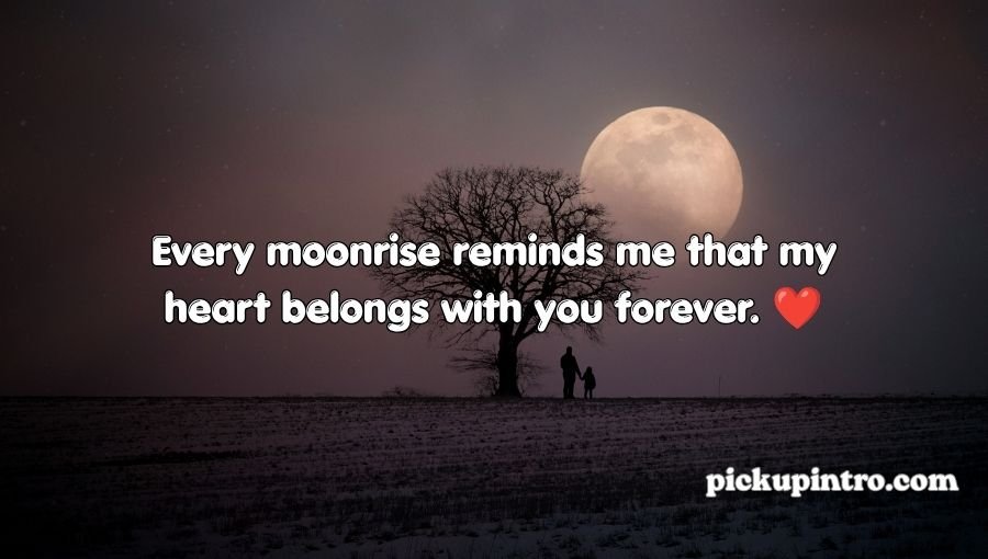 Moon Pick Up Lines
