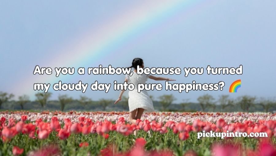 Rainbow Pick Up Lines