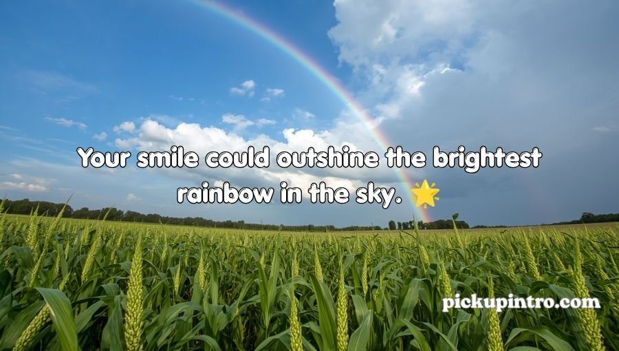 Rainbow Pick Up Lines