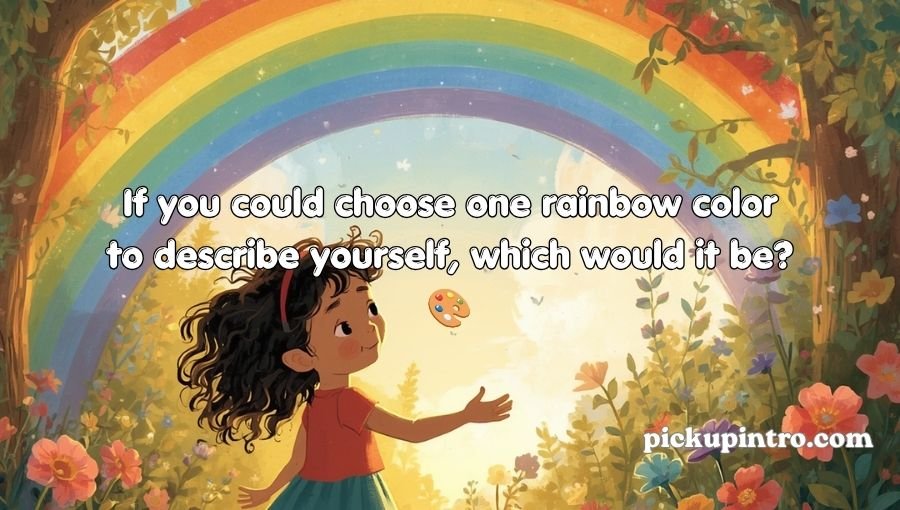 Rainbow Pick Up Lines