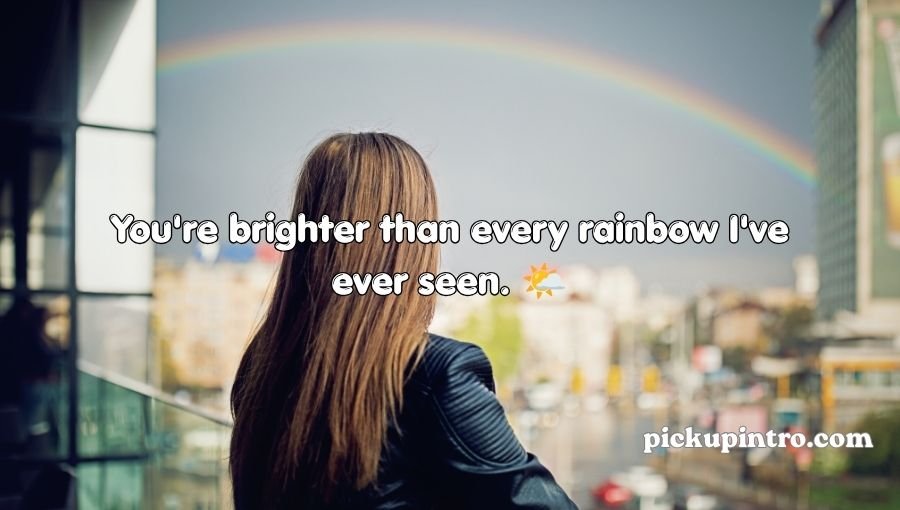 Rainbow Pick Up Lines