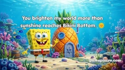 SpongeBob Pick Up Lines