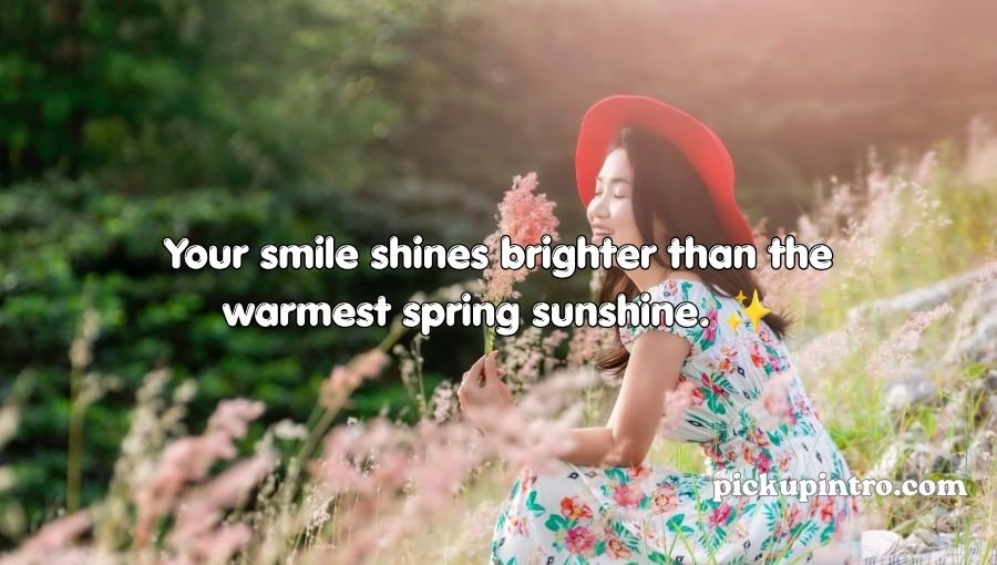 Spring Pick Up Lines