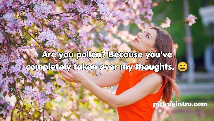 Spring Pick Up Lines
