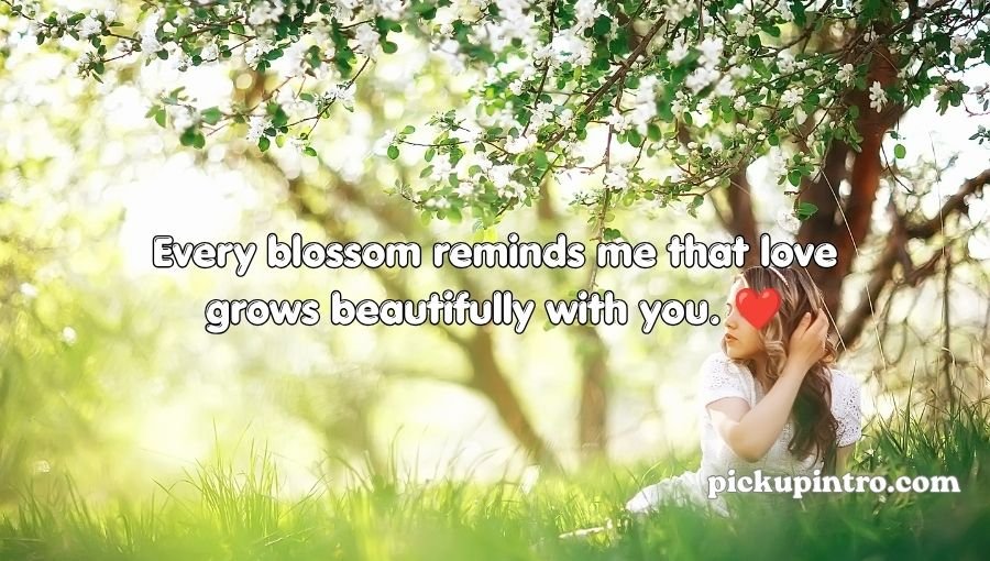 Spring Pick Up Lines