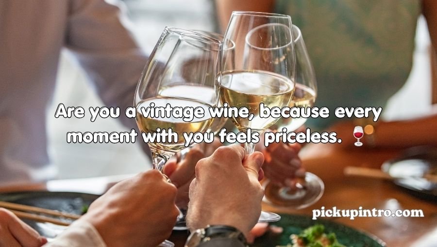 Wine Pick Up Lines