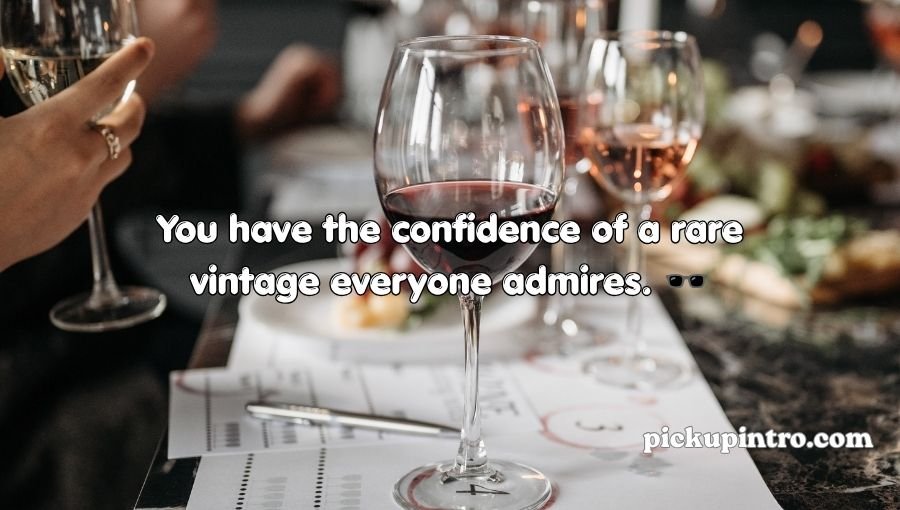 Wine Pick Up Lines
