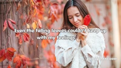Fall Pickup Lines