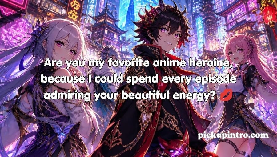 Anime Pickup Lines