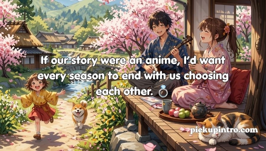Anime Pickup Lines