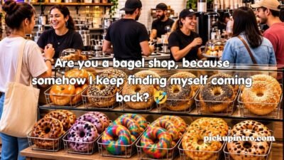 Bagel Pickup Lines