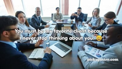 Business Pickup Lines