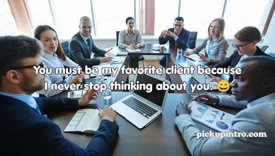 Business Pickup Lines