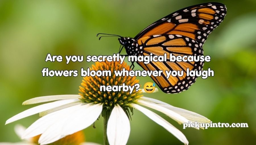 Butterfly Pickup Lines
