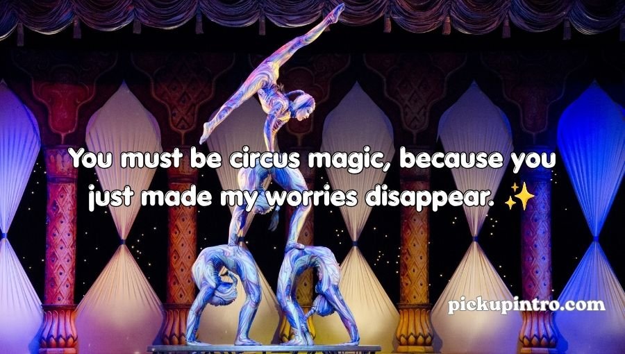 Circus Pickup Lines