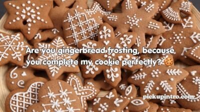 Gingerbread Pickup Lines