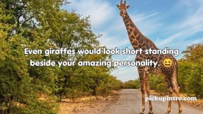 Giraffe Pickup Lines